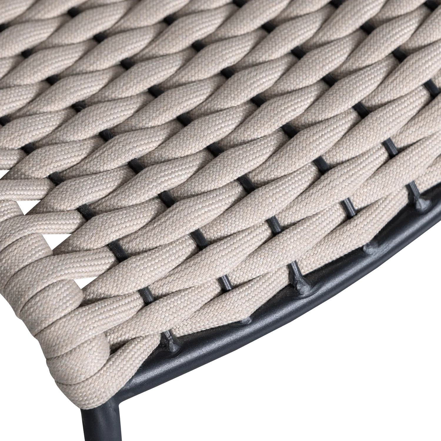 SET V 2 - TAKU GARDEN CHAIR WITHOUT ARMREST POLYESTER SAND - PARIS14A.RO