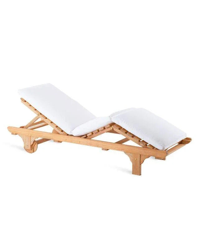 Sezlong Chelsea din lemn de tec - Unopiù - PARIS14A.RO