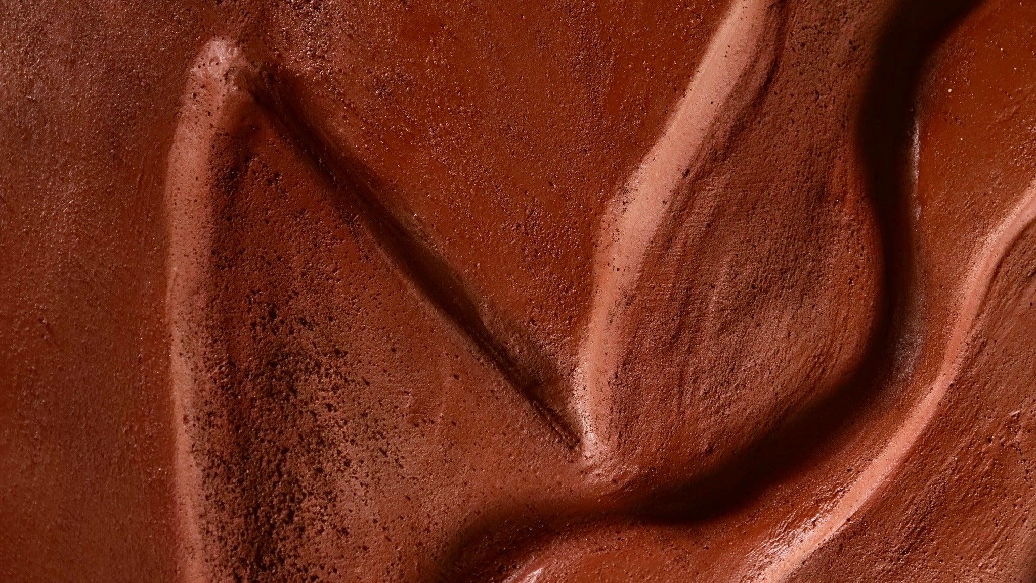 La terre seche, tablou sculptural, in relief, din ipsos și nisip. Atelier Lerevie - PARIS14A.RO