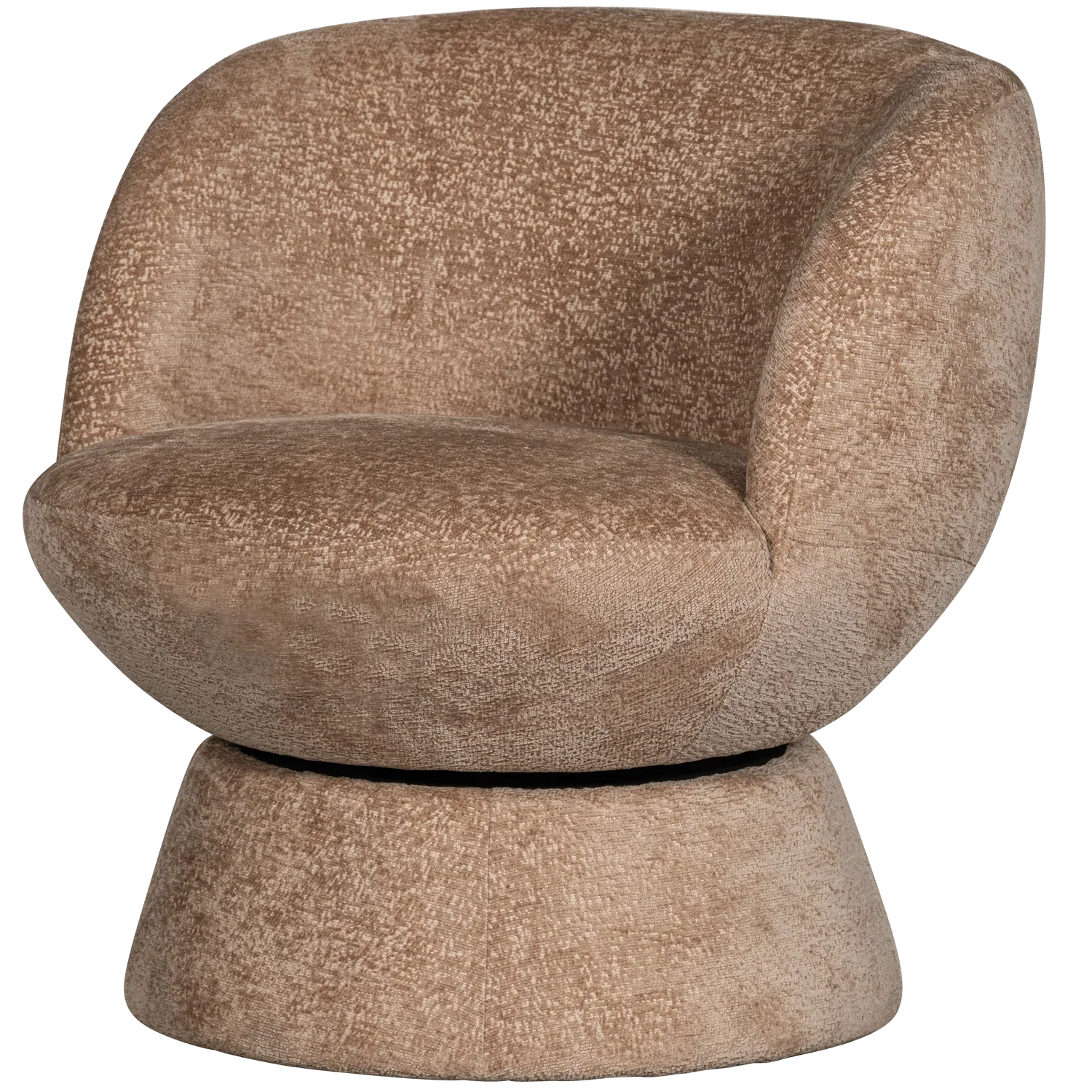 SHUFFLE SWIVEL CHAIR NATURAL - PARIS14A.RO