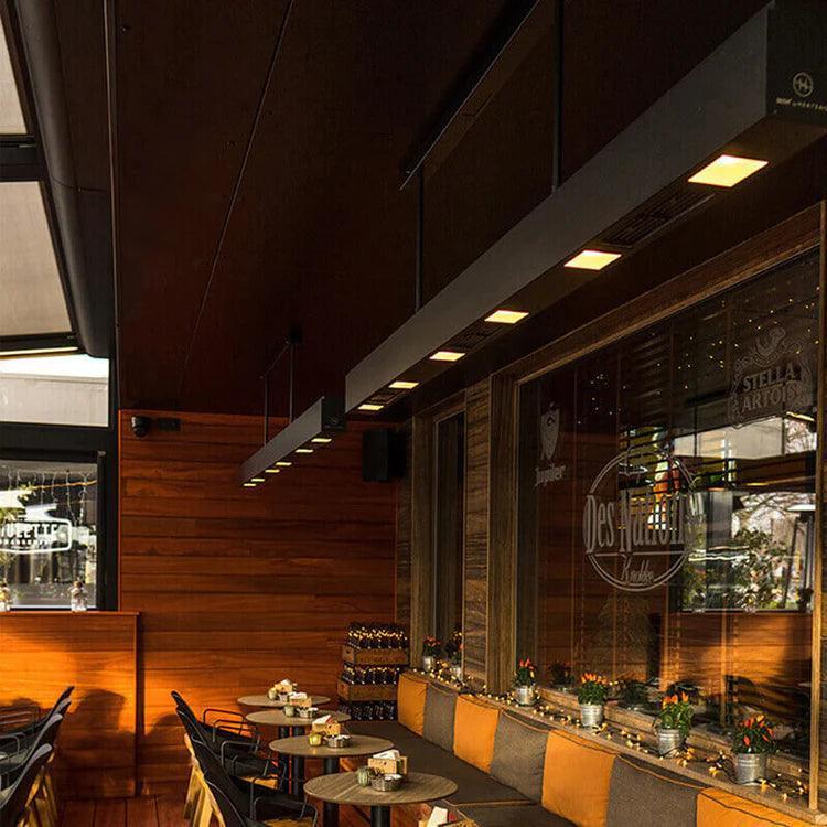 Sistemul Beem cu incalzire si racire terase - Heatsail - PARIS14A.RO