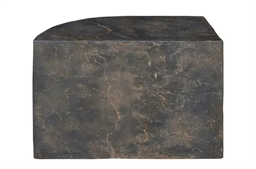 Măsuță Laterală Slay Element Straight, Brown Slate, 60x30x40.5 cm