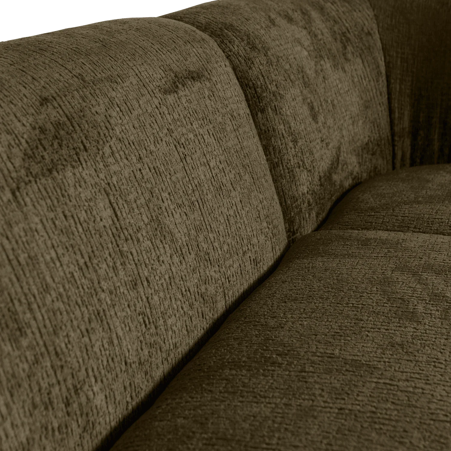 SLOPING CORNER SOFA RIGHT STRUCTURE VELVET BONSAI - PARIS14A.RO