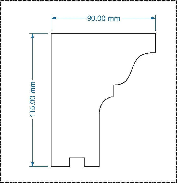 SOLBANC DECORATIV FEREASTRA NS110 115X90X2000 - PARIS14A.RO
