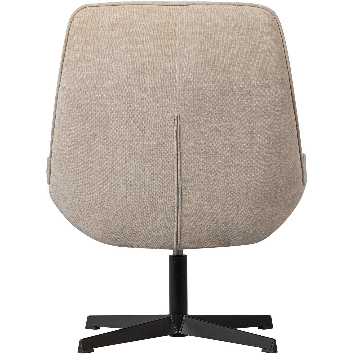 STACH SWIVEL ARMCHAIR SAND - PARIS14A.RO