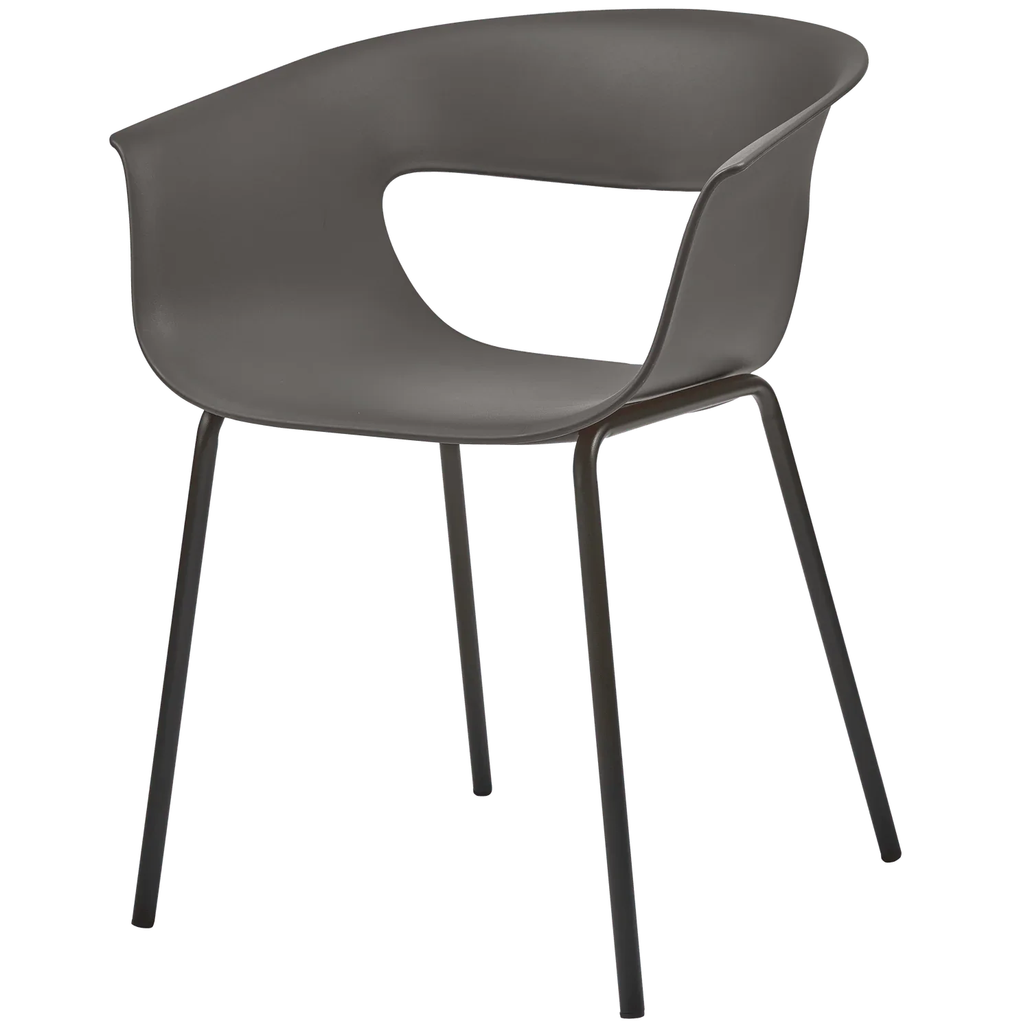 STINE GARDEN CHAIR BROWN/GREY - PARIS14A.RO