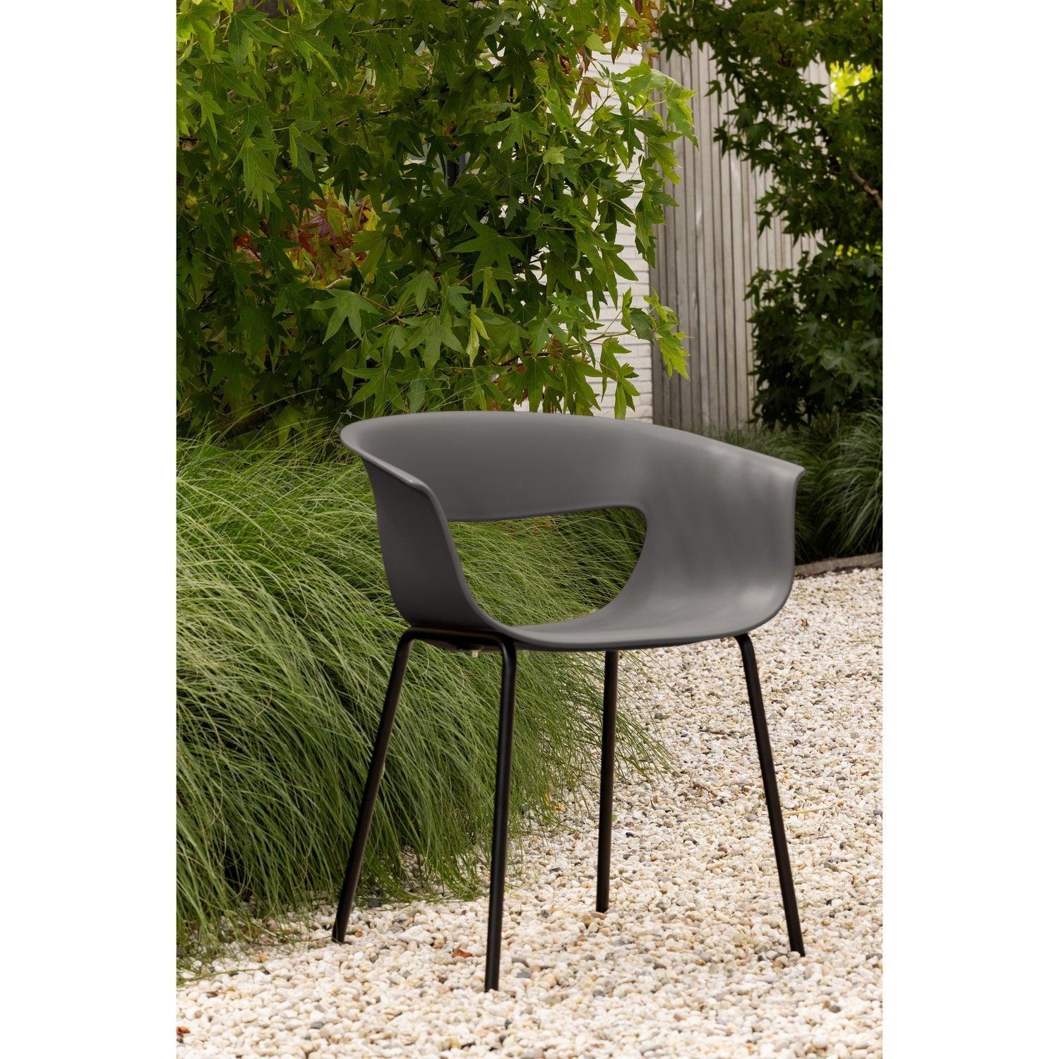 STINE GARDEN CHAIR BROWN/GREY - PARIS14A.RO