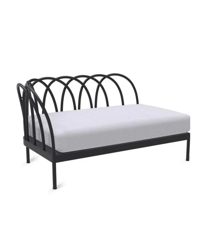 Structura fotoliu pe dreapta Les Arcs din aluminiu - Unopiù - PARIS14A.RO