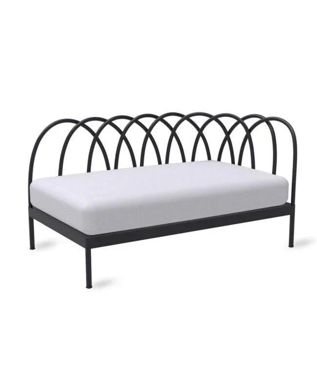 Structura fotoliu pe stanga Les Arcs din aluminiu - Unopiù - PARIS14A.RO