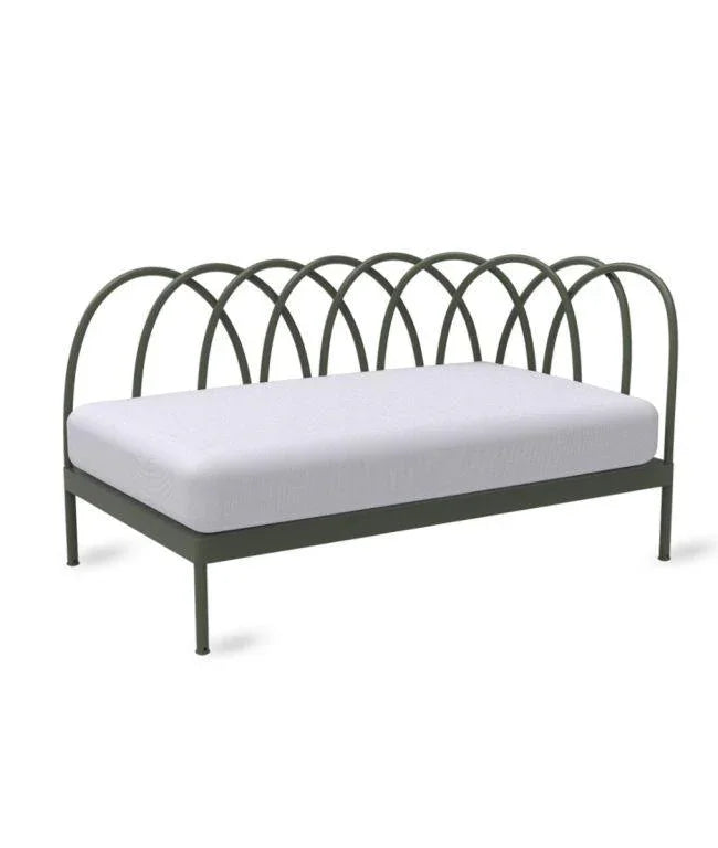 Structura fotoliu pe stanga Les Arcs din aluminiu - Unopiù - PARIS14A.RO