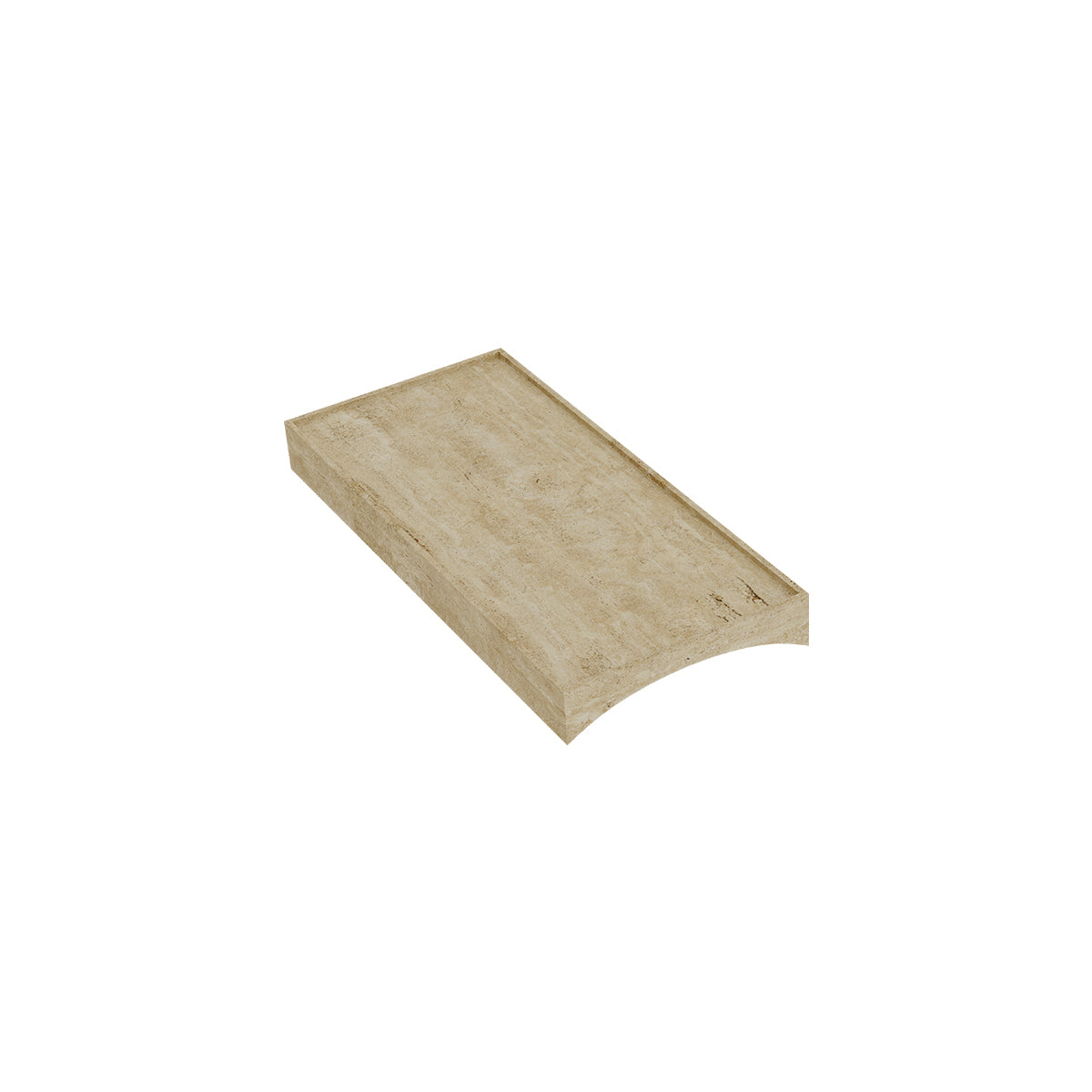 NORR11 tava Studio | travertin | 44x20xh4 cm