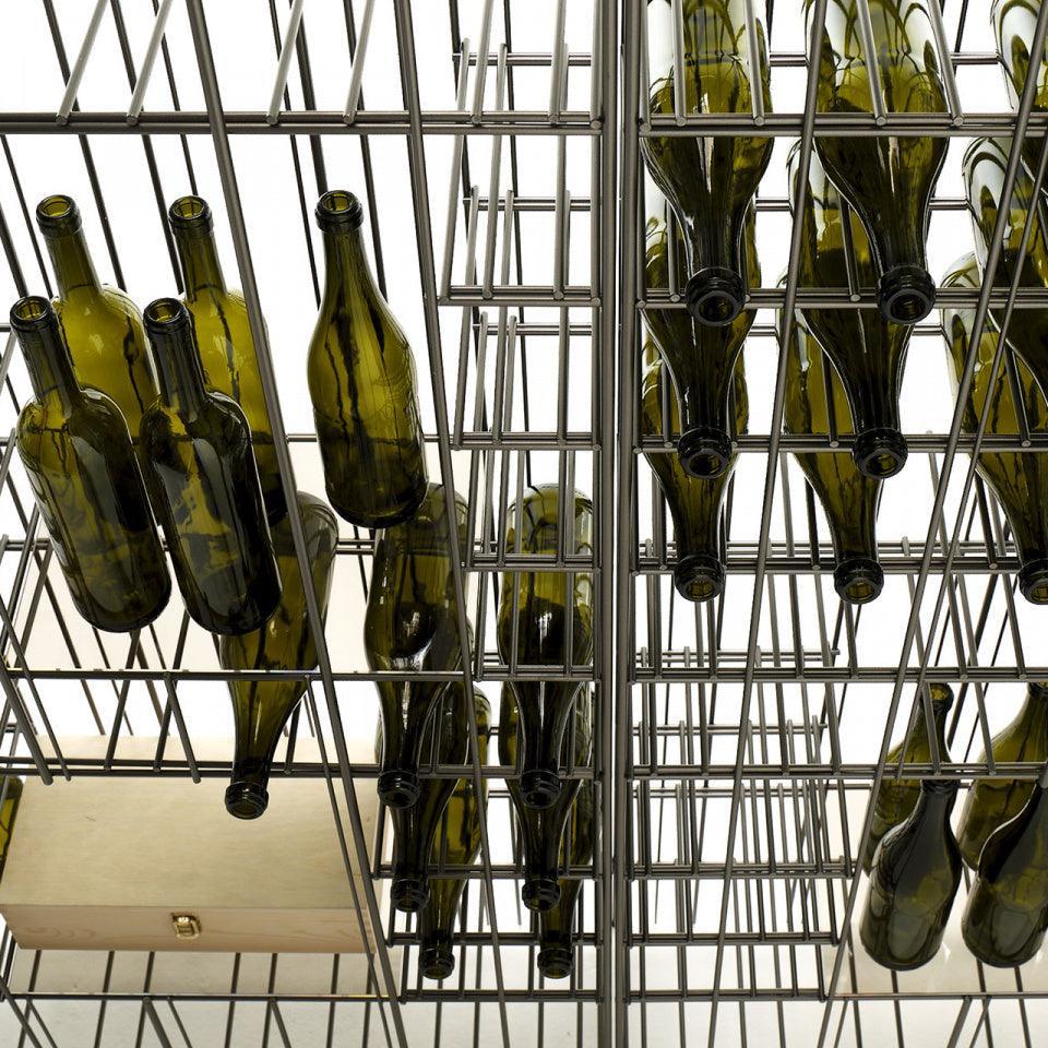 Suport de vinuri, negru, metal, Mogg - PARIS14A.RO