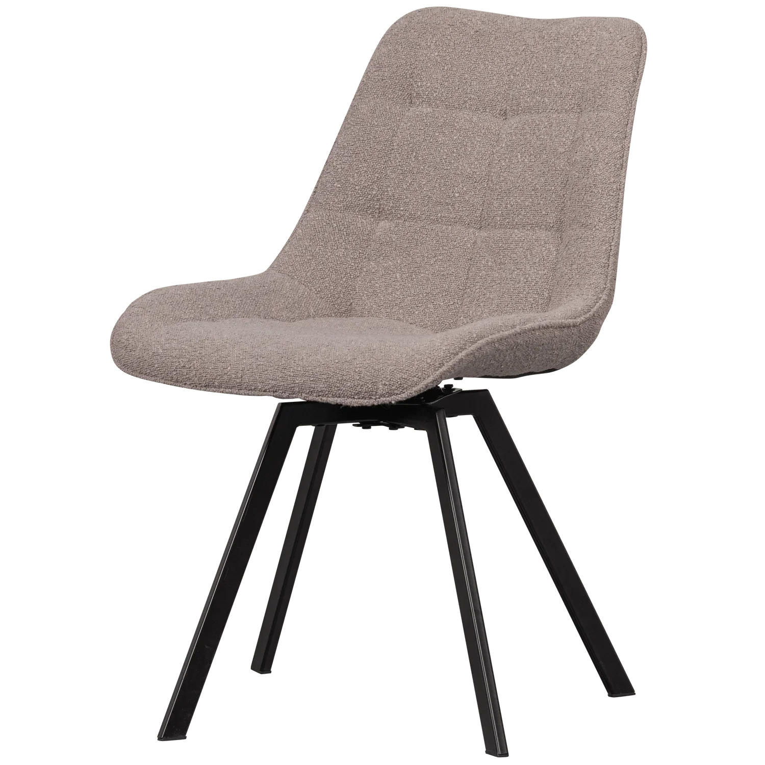 SUTTON SWIVEL CHAIR BOUCLÉ WARM GREY - PARIS14A.RO