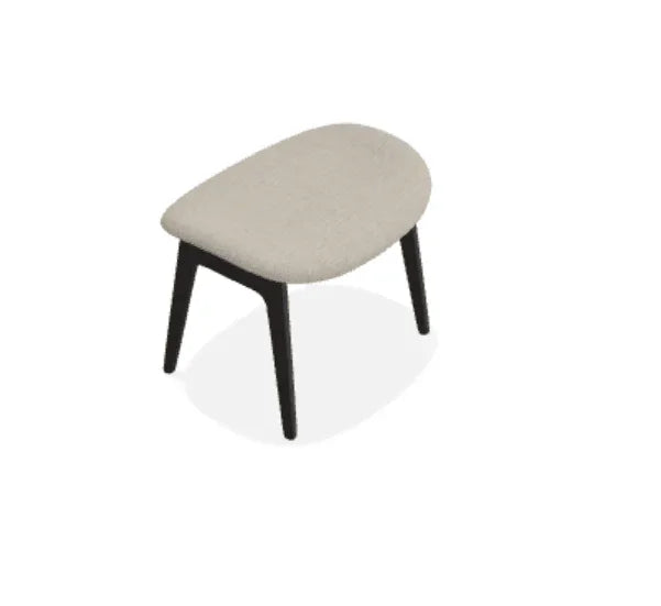 Taburet Elephant cu tapiterie completa din tesatura Fiord - Norr11 - PARIS14A.RO