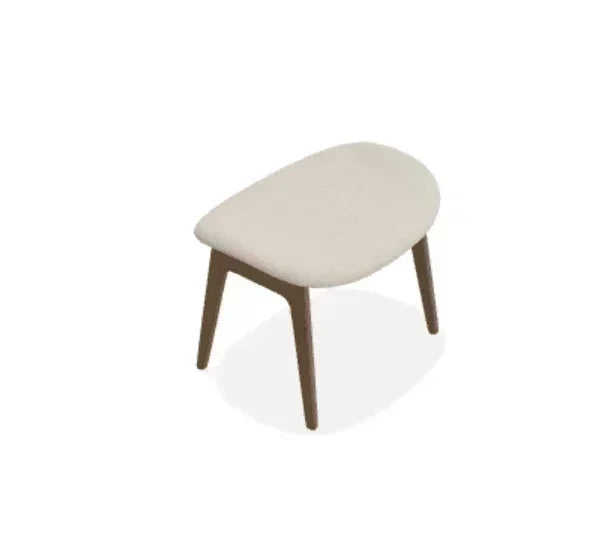 Taburet Elephant cu tapiterie completa din tesatura Keiga - Norr11 - PARIS14A.RO