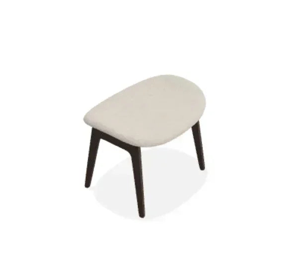 Taburet Elephant cu tapiterie completa din tesatura Keiga - Norr11 - PARIS14A.RO