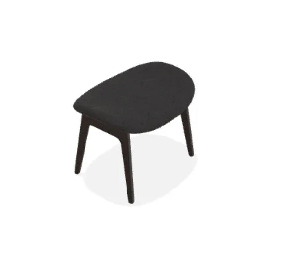 Taburet Elephant cu tapiterie completa din tesatura Sheepskin - Norr11 - PARIS14A.RO