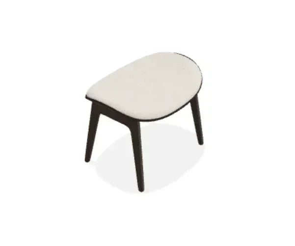 Taburet Elephant cu tapiterie frontala din piele Envy - Norr11 - PARIS14A.RO