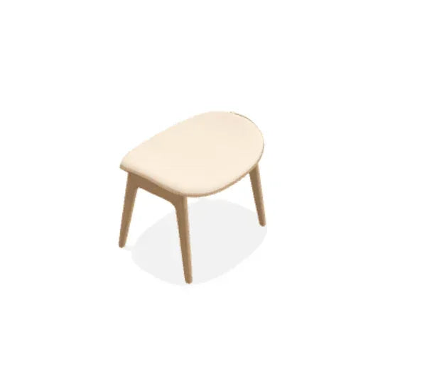 Taburet Elephant cu tapiterie frontala din tesatura Steelcut Trio - Norr11 - PARIS14A.RO