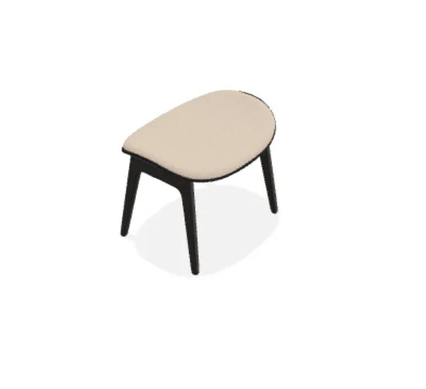 Taburet Elephant cu tapiterie frontala din tesatura Zero - Norr11 - PARIS14A.RO