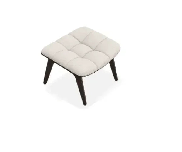 Taburet Mammoth cu tapiterie din piele Envy - Norr11 - PARIS14A.RO