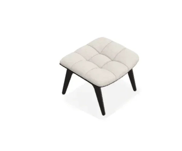 Taburet Mammoth cu tapiterie din piele Envy - Norr11 - PARIS14A.RO