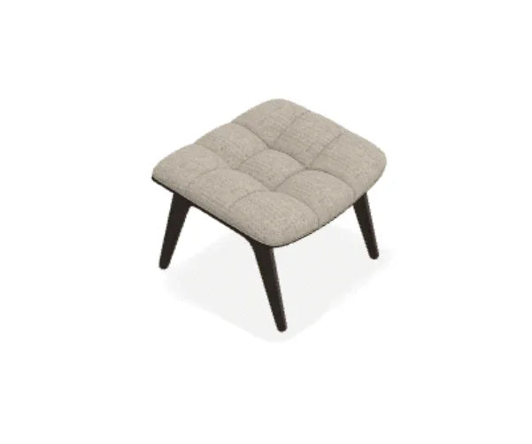 Taburet Mammoth cu tapiterie din tesatura Savanna - Norr11 - PARIS14A.RO