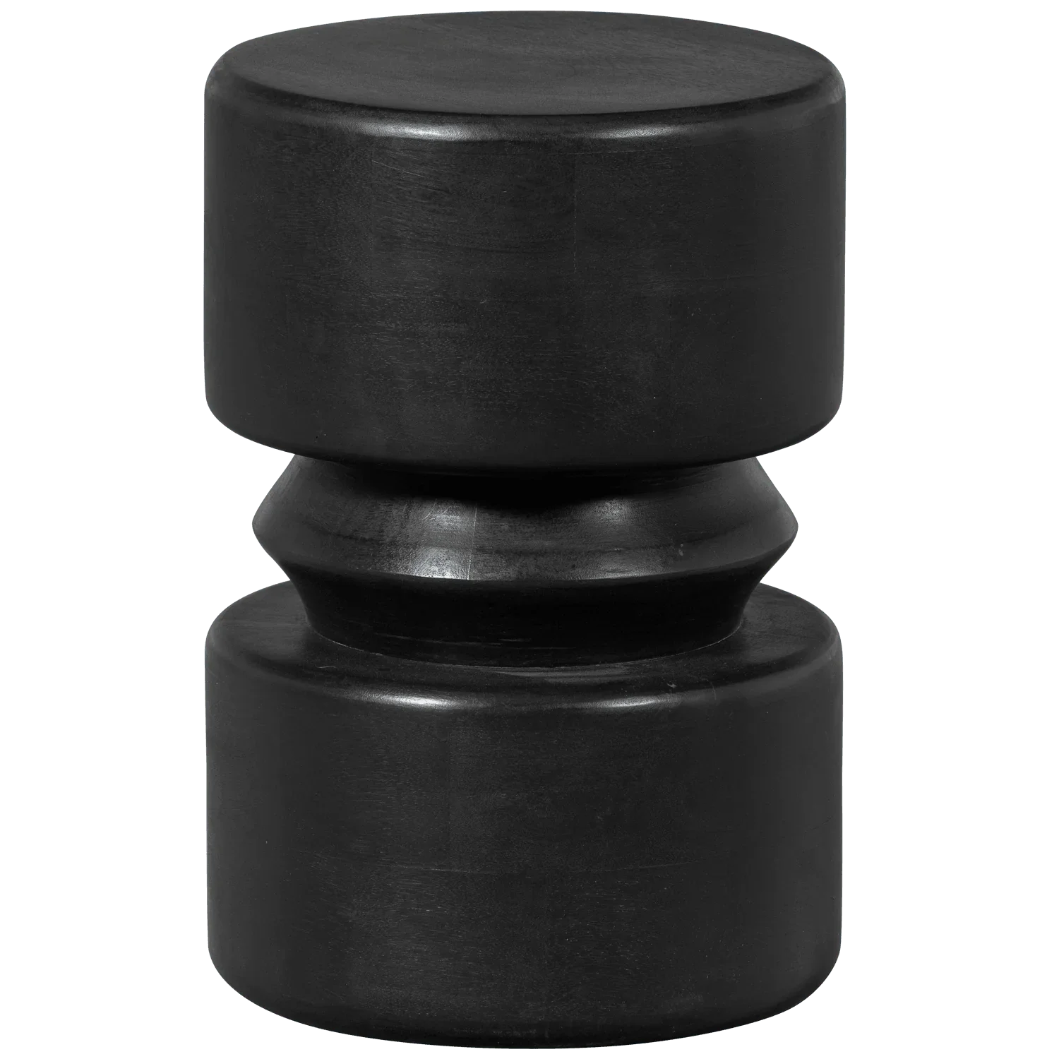 TUVE SIDE TABLE WOOD BROWN/BLACK - PARIS14A.RO