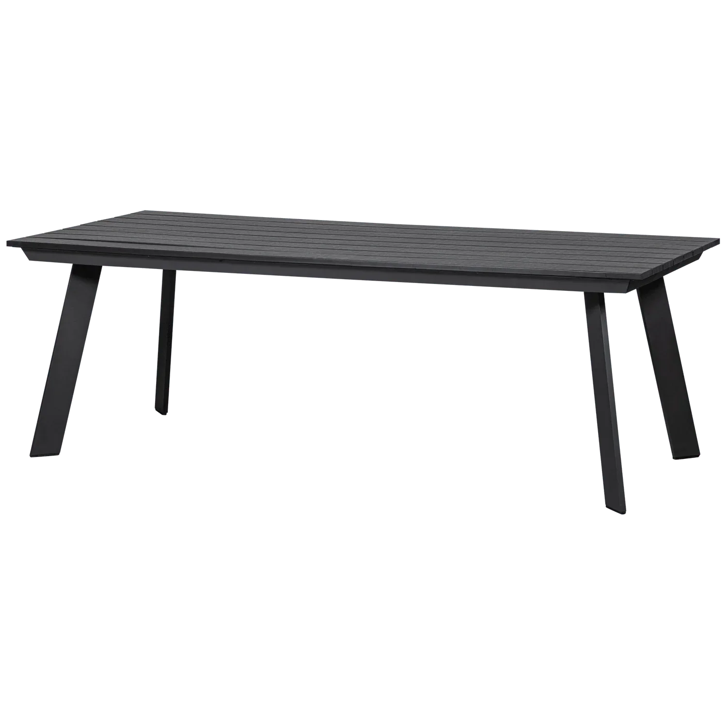 VEERLE TABLE ALUMINIUM/POLYWOOD ANTRACIET 220x100CM - PARIS14A.RO
