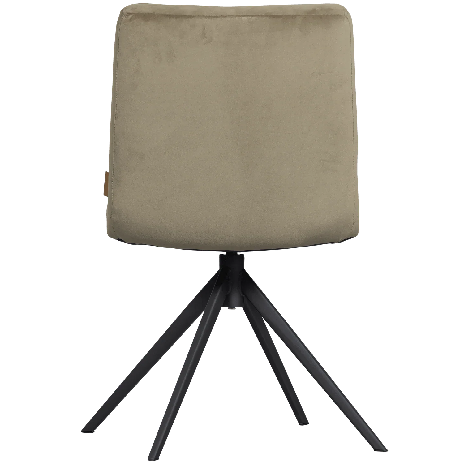 VINNY SWIVEL CHAIR VELVET SMOKE GREEN - PARIS14A.RO