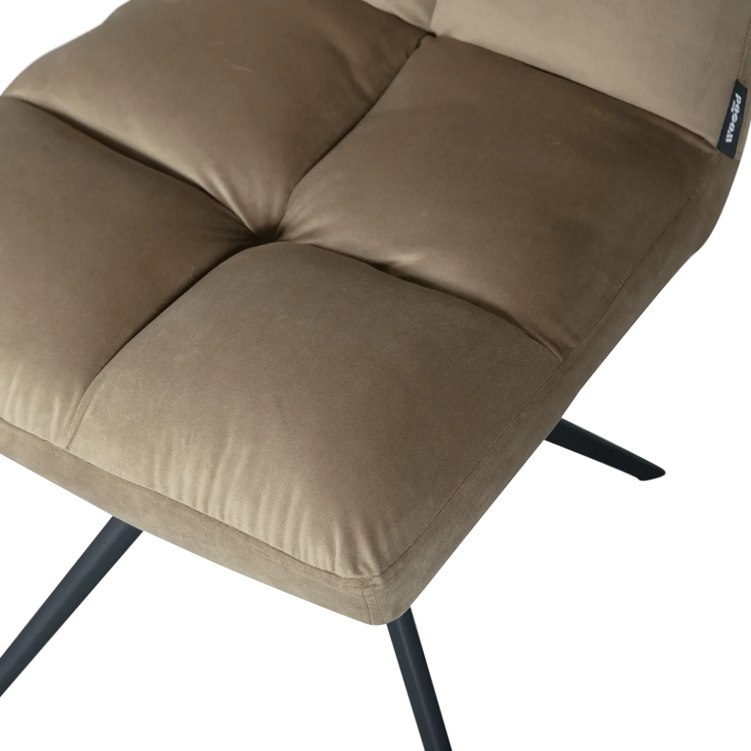 VINNY SWIVEL CHAIR VELVET SMOKE GREEN - PARIS14A.RO