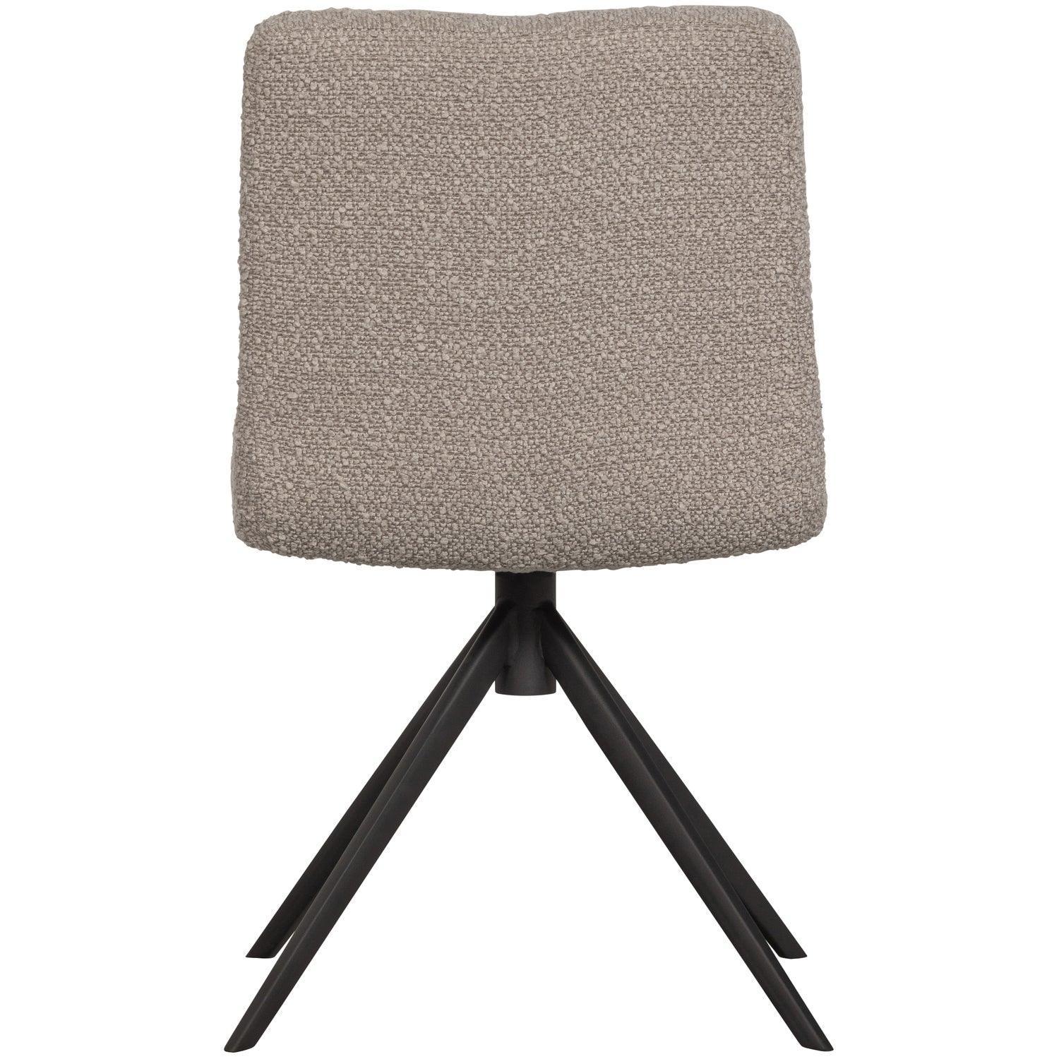 VINNY SWIVEL DINING CHAIR BOUCLÉ SAND - PARIS14A.RO