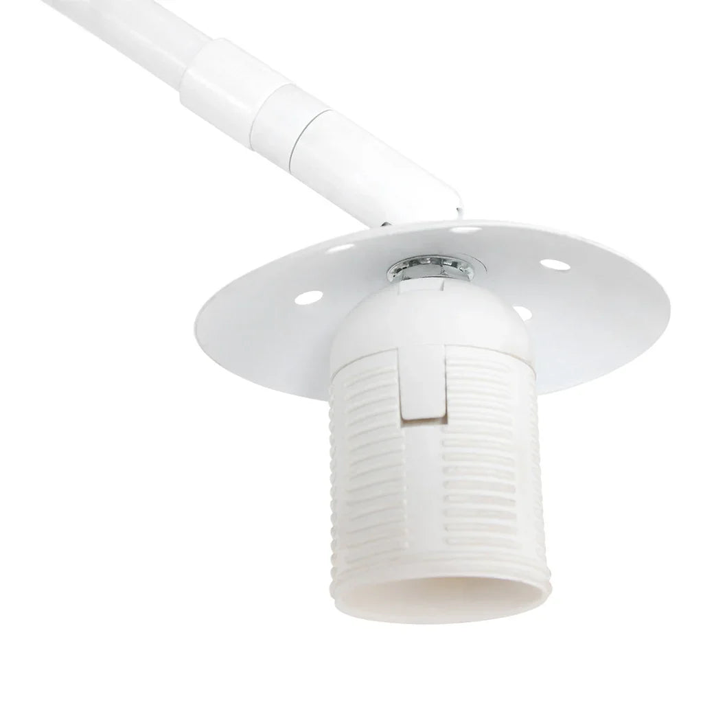 Lampă de podea Sparkled Light 7268W+K1066VS Alb-Verde Catifelat