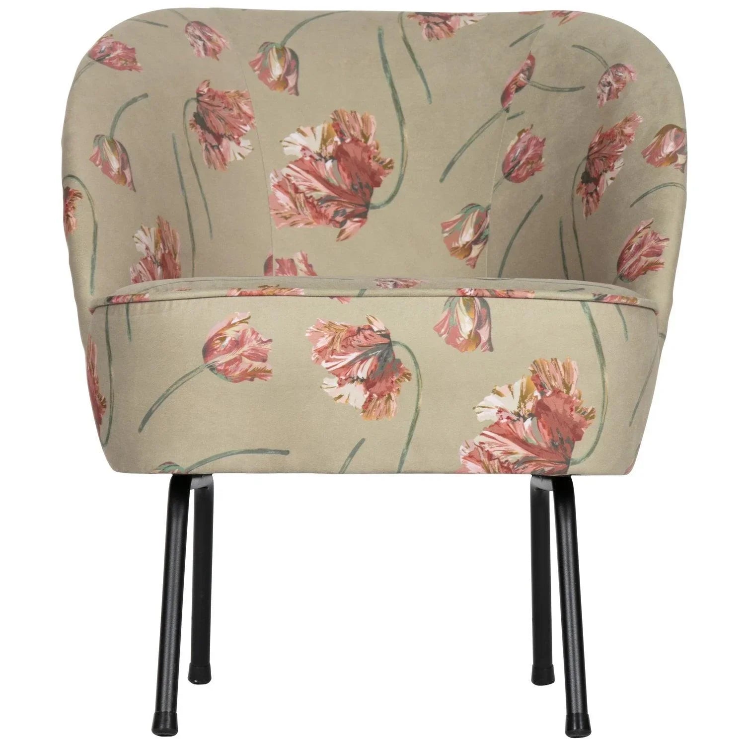 VOGUE ARMCHAIR VELVET ROCOCO AGAVE - PARIS14A.RO