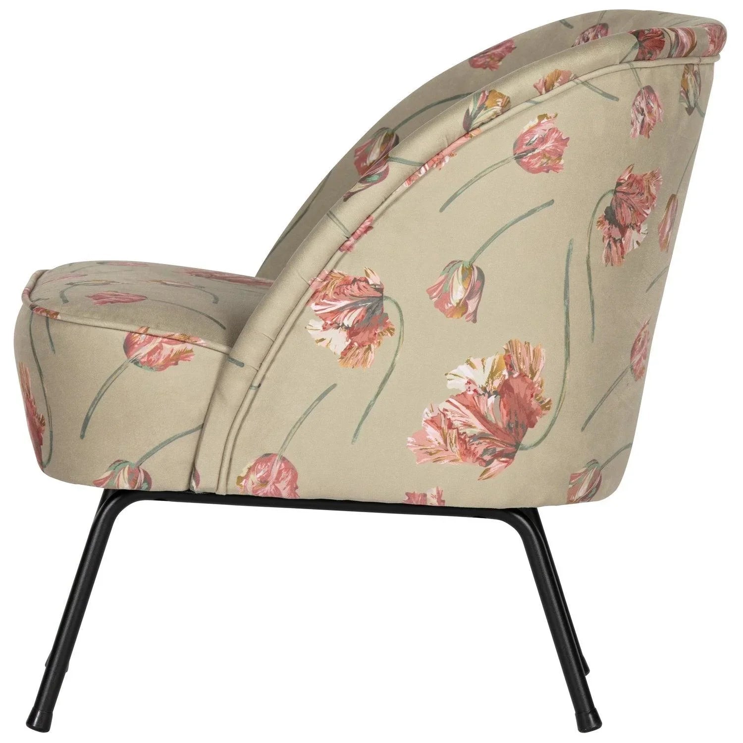 VOGUE ARMCHAIR VELVET ROCOCO AGAVE - PARIS14A.RO