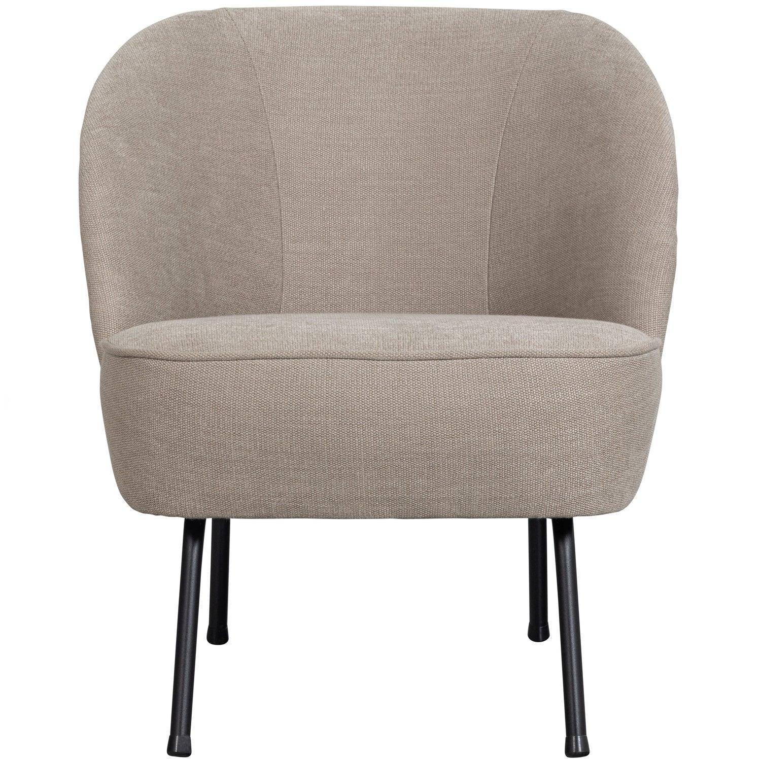 VOGUE ARMCHAIR WOVEN FABRIC SAND - PARIS14A.RO