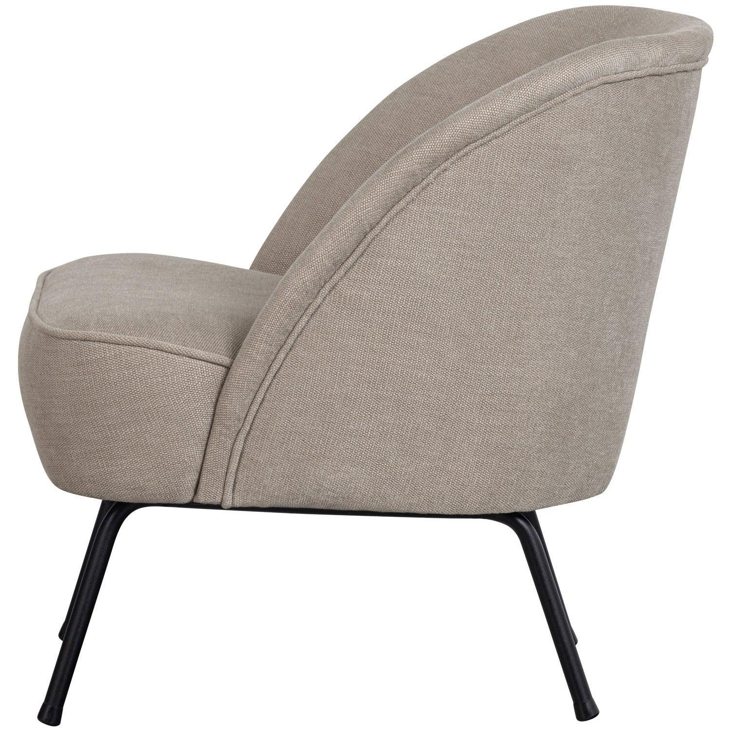 VOGUE ARMCHAIR WOVEN FABRIC SAND - PARIS14A.RO