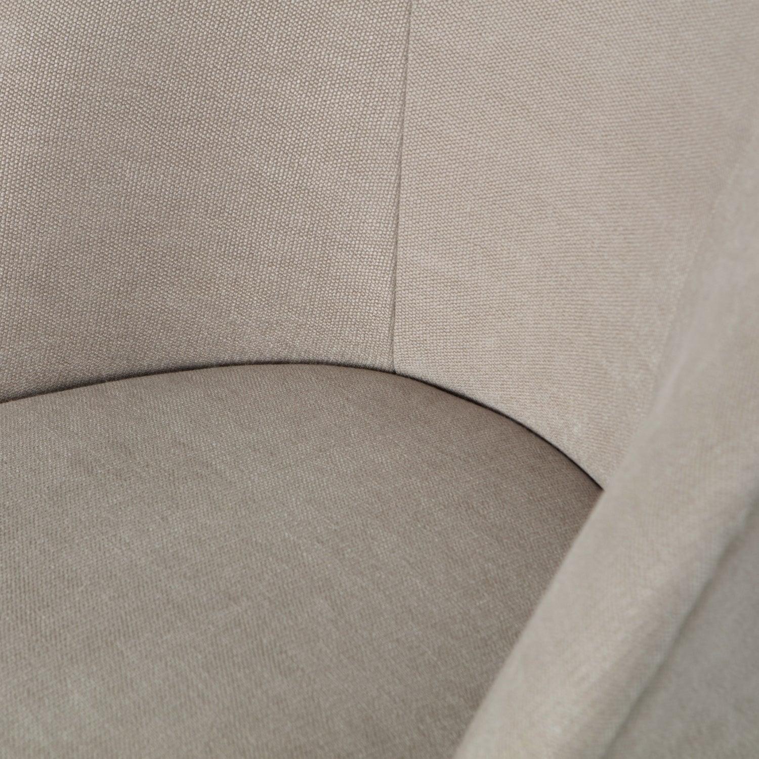 VOGUE ARMCHAIR WOVEN FABRIC SAND - PARIS14A.RO