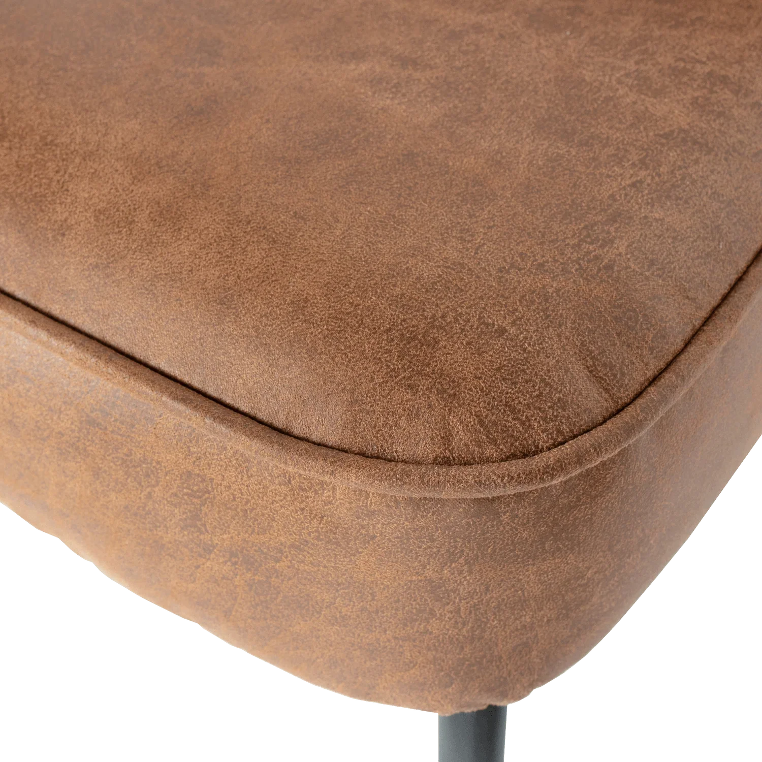 VOGUE DINING BENCH LEATHER COGNAC - PARIS14A.RO