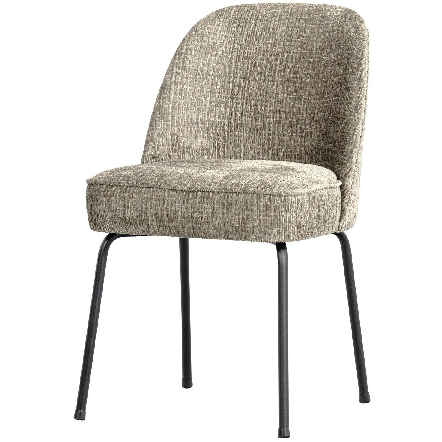 VOGUE DINING CHAIR STRUCTURE VELVET WHEATFIELD - PARIS14A.RO