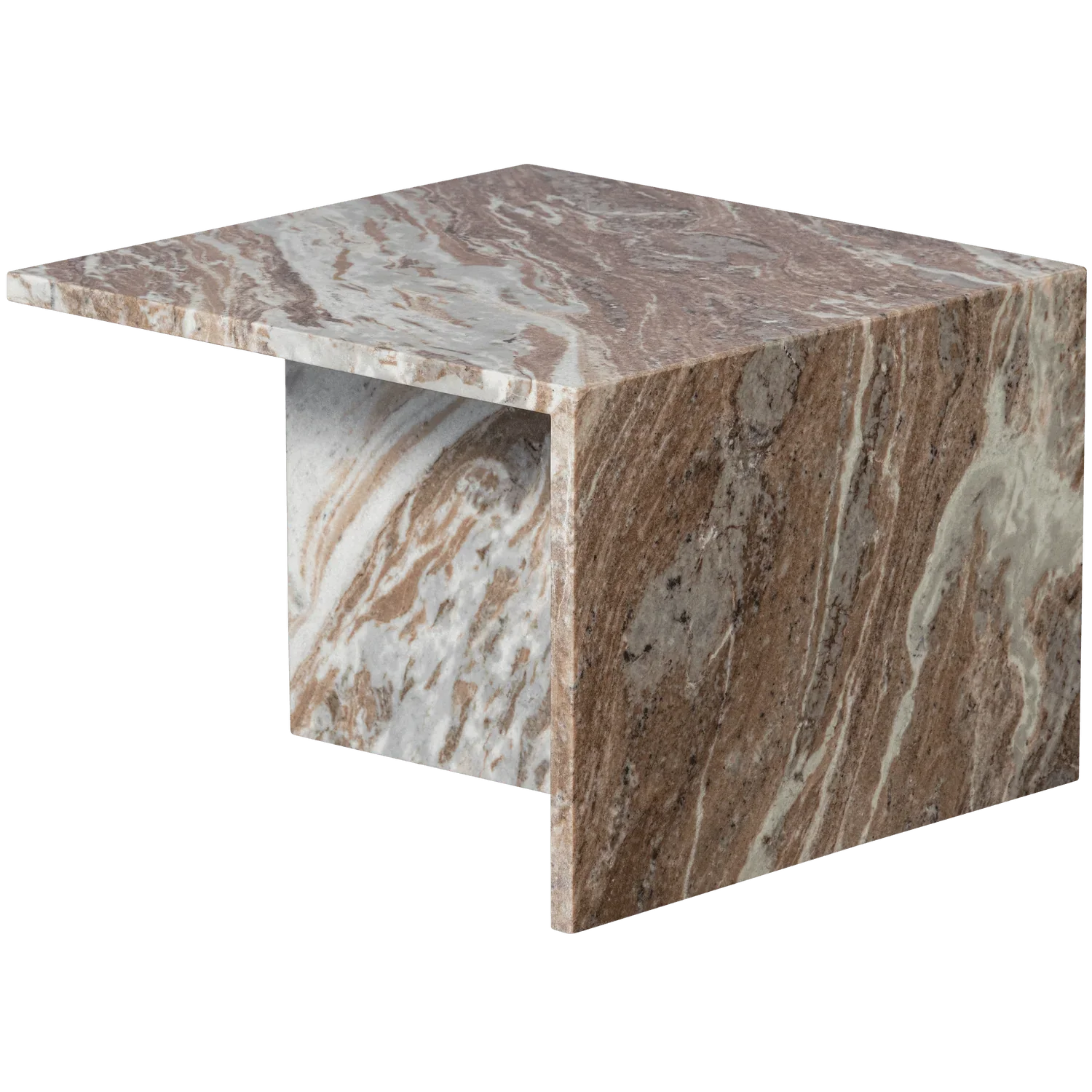 XHAIL SIDE TABLE MARBLE NATURAL - PARIS14A.RO