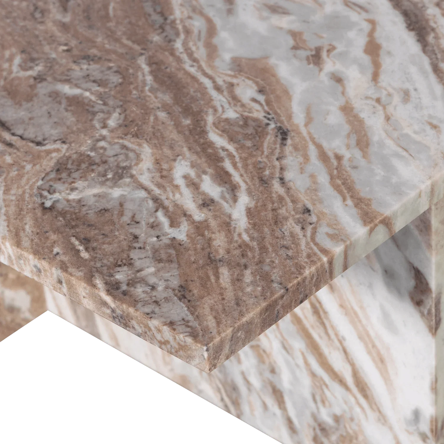 XHAIL SIDE TABLE MARBLE NATURAL - PARIS14A.RO