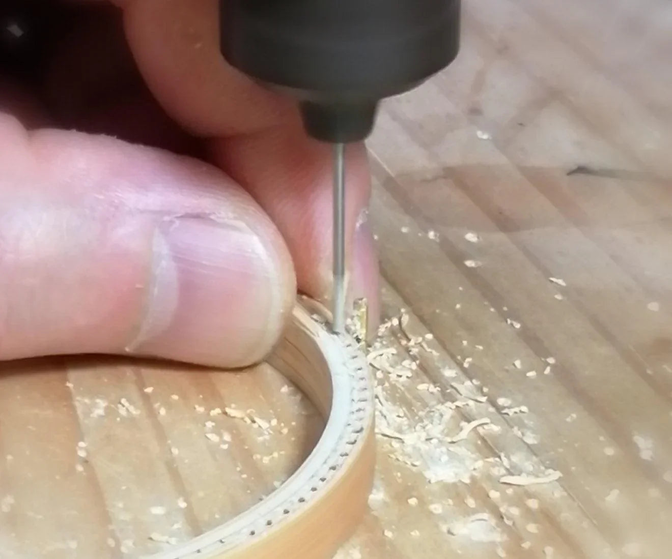 Lampa de masa creata manual dupa tehnica japoneza takesensuji Sen by Motarasu