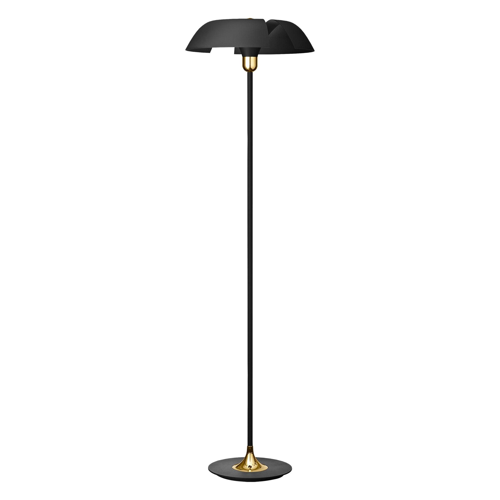 CYCNUS lampa de podea negru / auriu , Ø45xH160 CM, AYTM - PARIS14A.RO