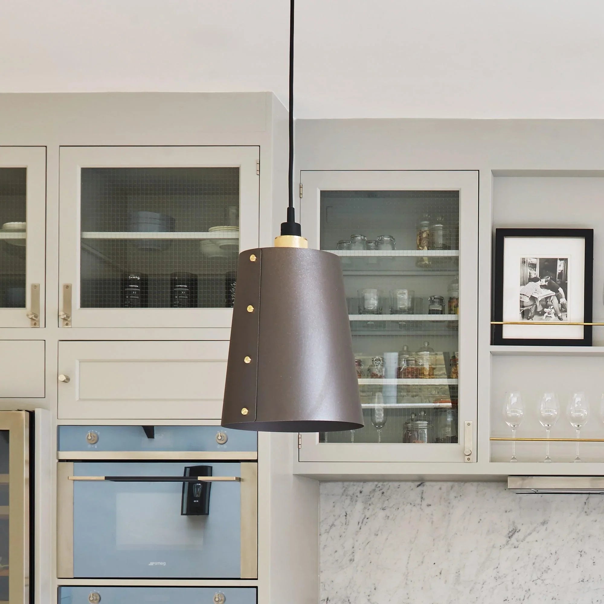 Abajur HOOKED / LARGE / GRAPHITE - Buster & Punch - PARIS14A.RO