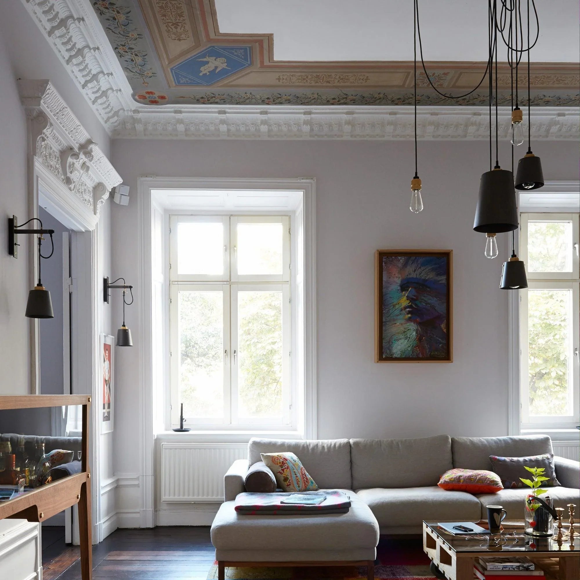 Abajur HOOKED / SMALL / GRAPHITE - Buster & Punch - PARIS14A.RO