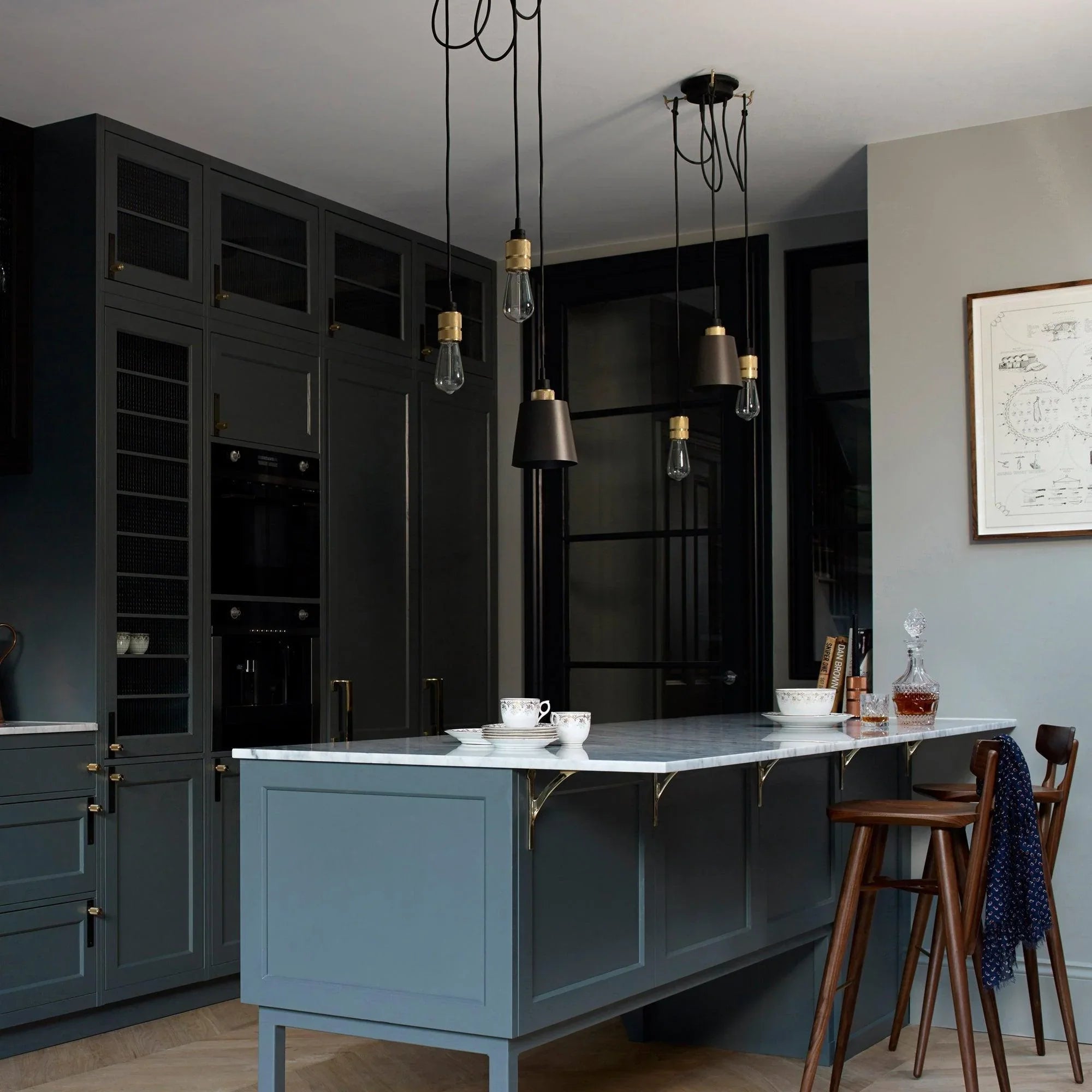 Abajur HOOKED / SMALL / GRAPHITE - Buster & Punch - PARIS14A.RO