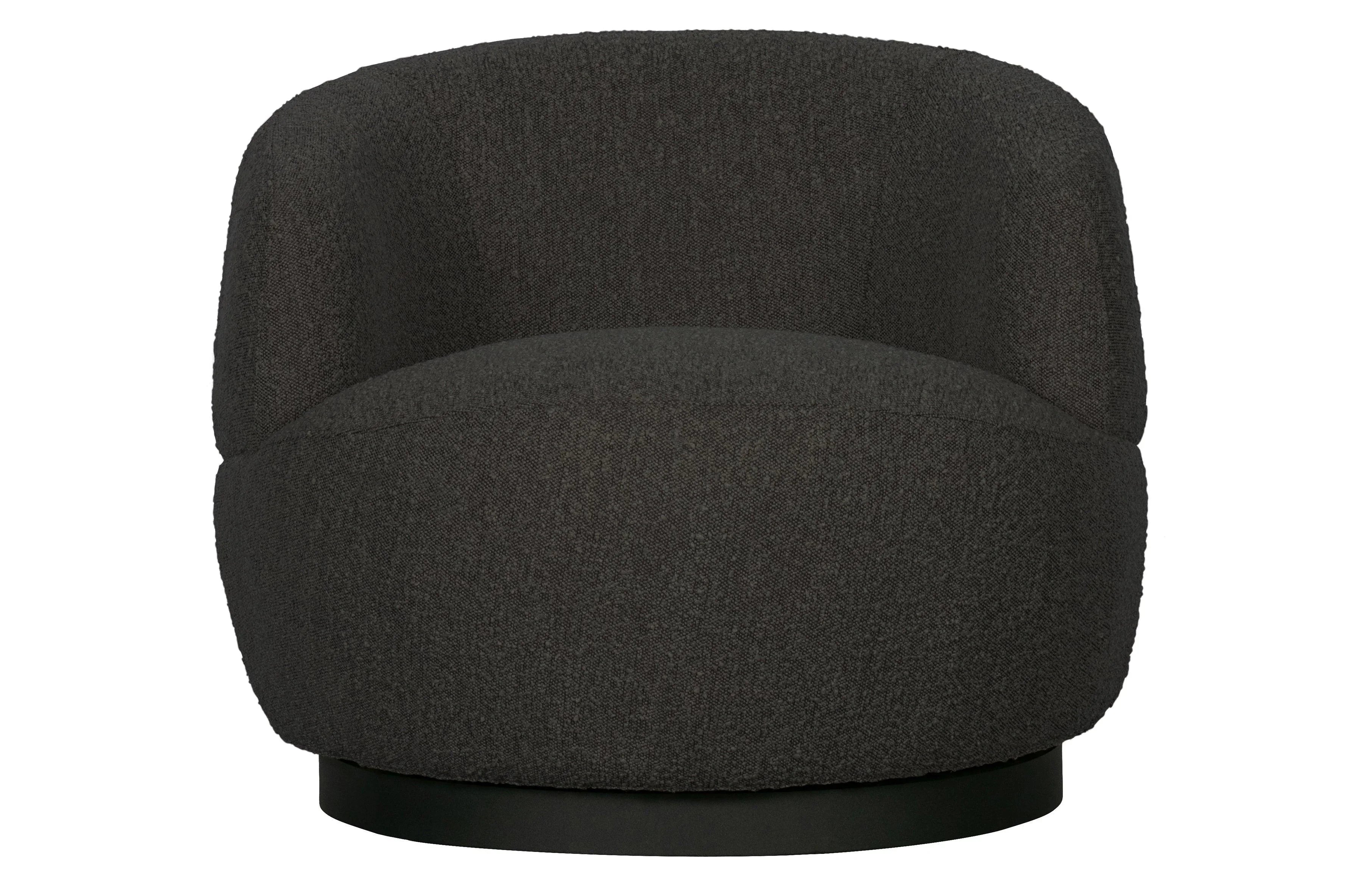 Antracit de fotoliu de rotatie din lana - PARIS14A.RO