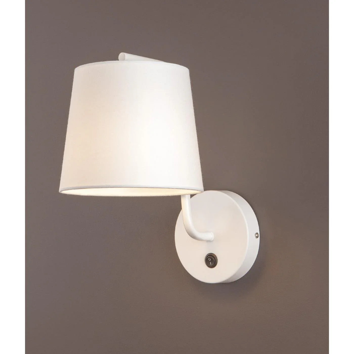 Aplica CHICAGO Alb + ABAJUR ALB MAXLIGHT W0193 - PARIS14A.RO