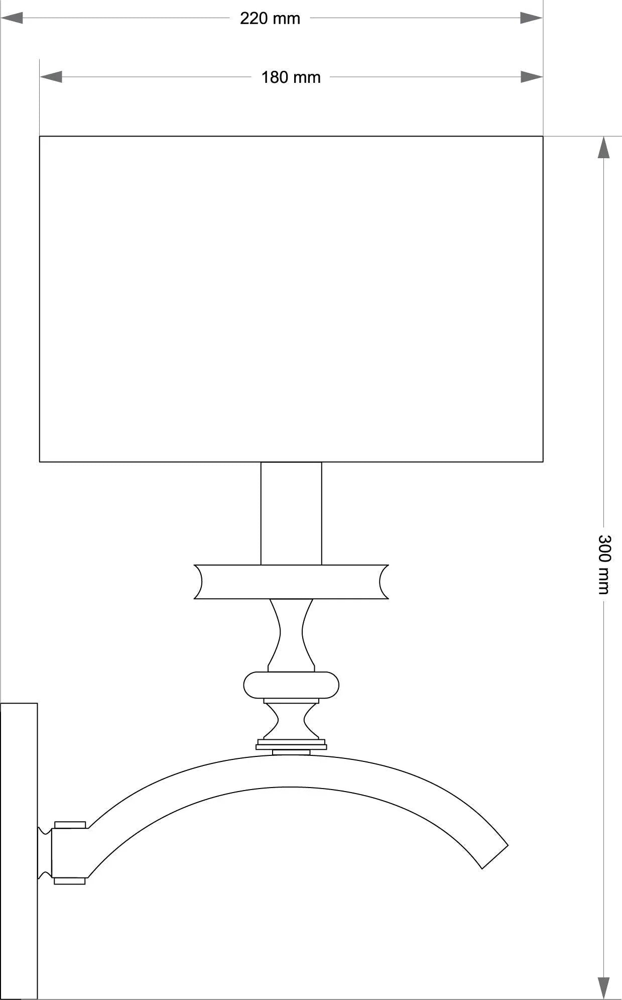 Aplica de perete Averno Kutek - PARIS14A.RO